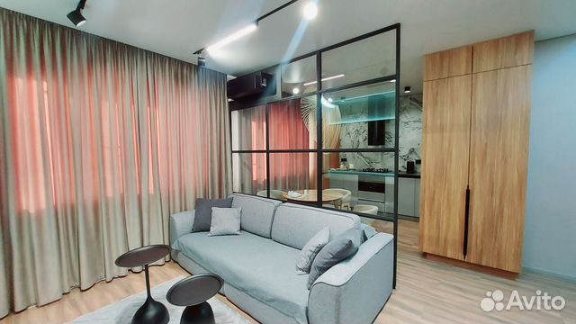 

Квартира-студия, 44 м², 2 кровати