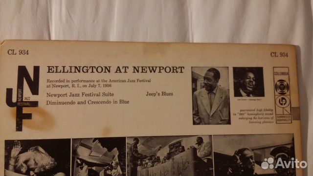 Duke Ellington 1957 винил джаз USA Duke Ellington 1957 винил джаз USA
