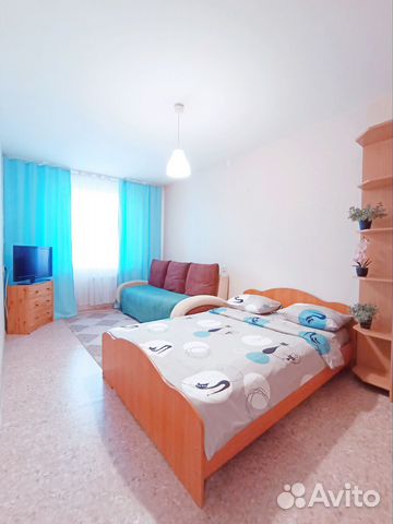 

1-к. квартира, 40 м², 2 кровати
