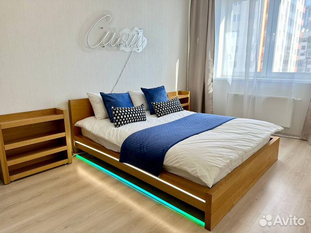 

1-к. квартира, 52,4 м², 2 кровати