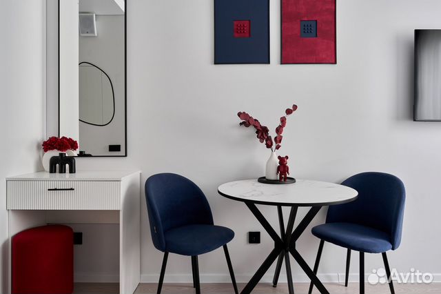 

Квартира-студия, 27 м², 1 кровать