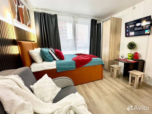 

Квартира-студия, 33,1 м², 2 кровати