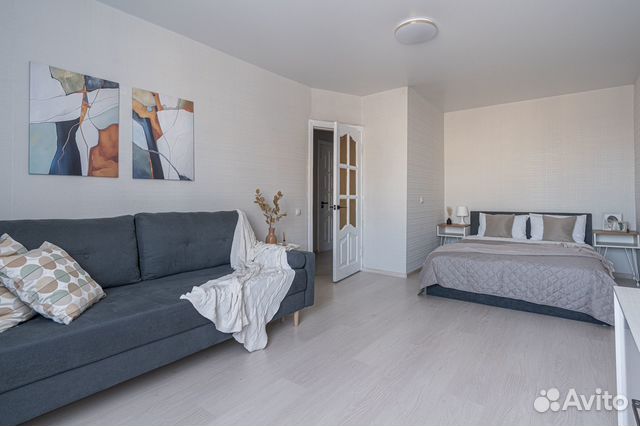 

1-к. квартира, 34,1 м², 2 кровати