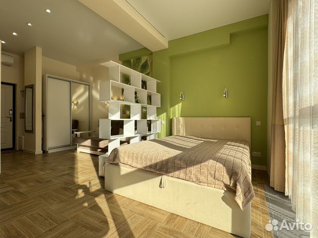 

Квартира-студия, 32 м², 2 кровати