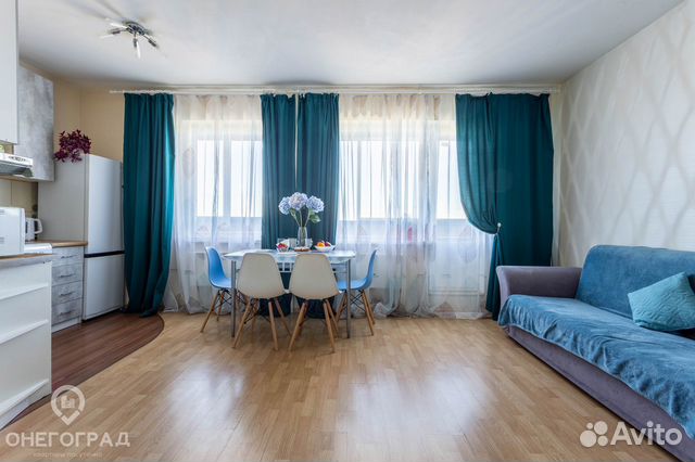 

Квартира-студия, 32 м², 2 кровати