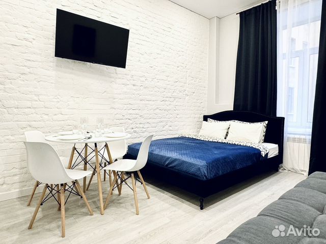 

Квартира-студия, 28 м², 2 кровати