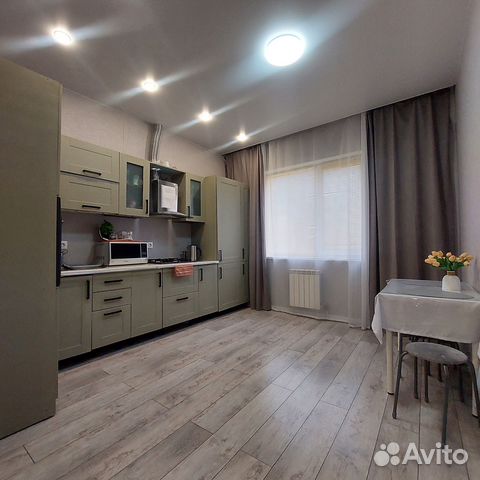 

1-к. квартира, 54 м², 2 кровати