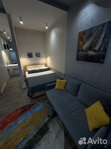 

Квартира-студия, 30 м², 2 кровати
