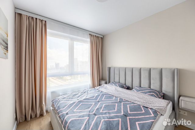 

1-к. квартира, 37 м², 2 кровати