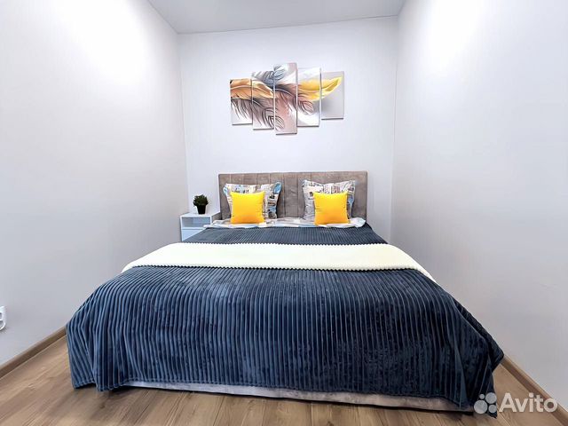 

1-к. квартира, 38 м², 2 кровати