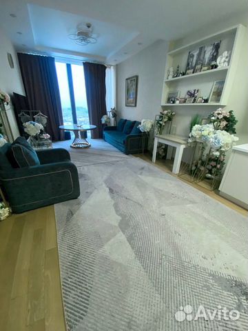 

1-к. квартира, 75 м², 2 кровати