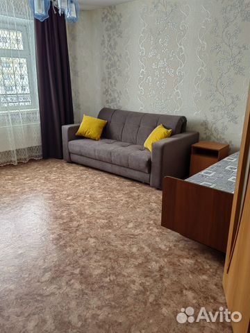 

1-к. квартира, 42 м², 2 кровати
