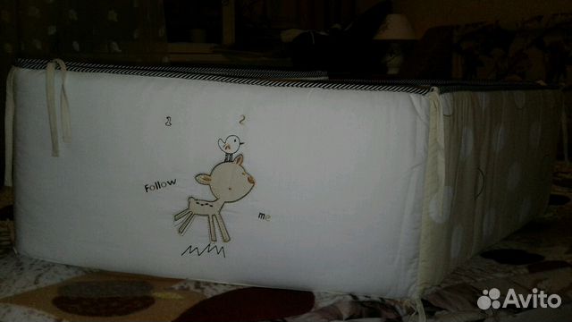 Бортики +Комплект для детской кроватки