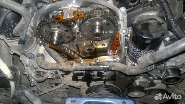 Замена цепи грм Skoda Audi VW 1.4 1.6 1.8 2.0 TSI