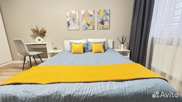 

1-к. квартира, 36 м², 1 кровать