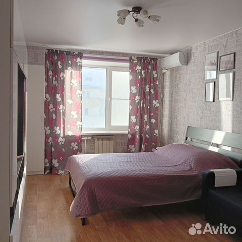 

1-к. квартира, 36 м², 2 кровати