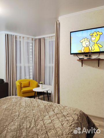 

1-к. квартира, 50 м², 3 кровати