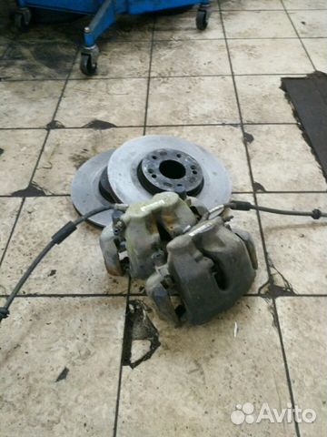 Передние суппорта и диски Mercedes ml164 Передние суппорта и диски Mercedes ml164