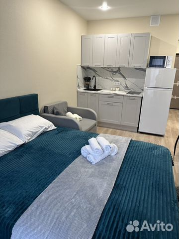 

Квартира-студия, 27,6 м², 2 кровати
