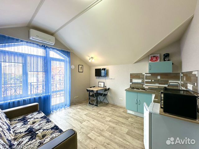 

Квартира-студия, 35 м², 3 кровати
