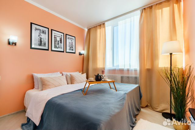 

Квартира-студия, 25 м², 2 кровати
