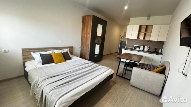 

Квартира-студия, 30 м², 1 кровать