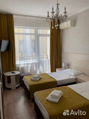 

1-к. квартира в апарт-отеле, 20 м², 3 кровати