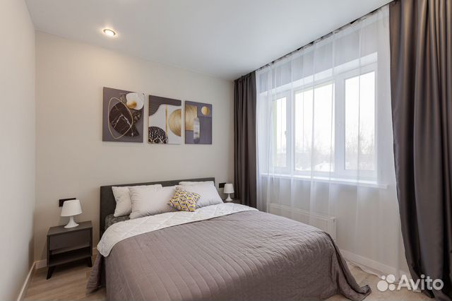 

1-к. квартира, 50 м², 2 кровати
