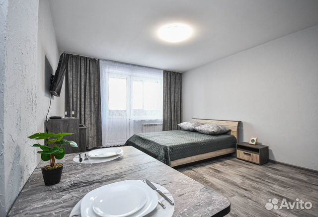 

Квартира-студия, 29 м², 1 кровать