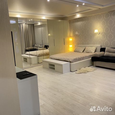 

1-к. квартира, 52 м², 3 кровати