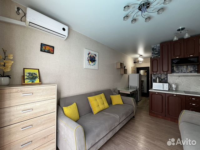 

Квартира-студия, 18 м², 2 кровати