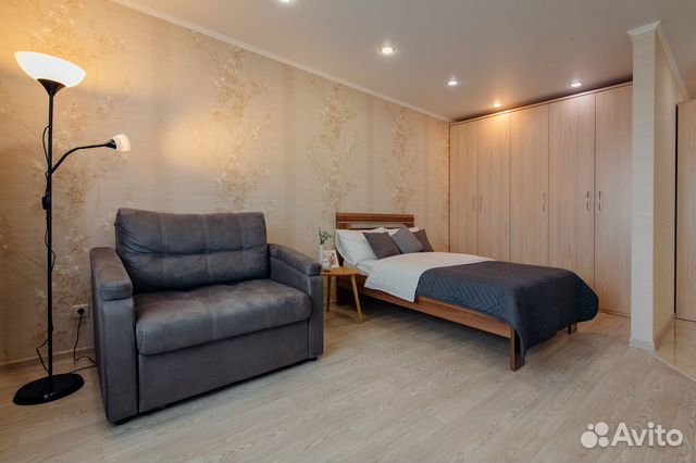 

Квартира-студия, 37 м², 2 кровати