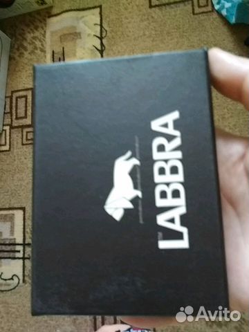 Новая кожаная визитница labbra
