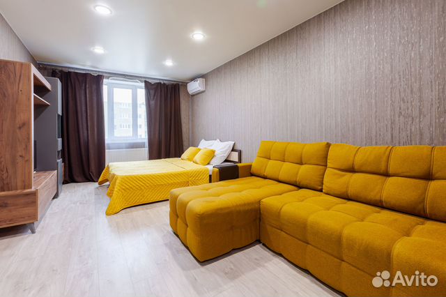 

1-к. квартира, 45 м², 2 кровати