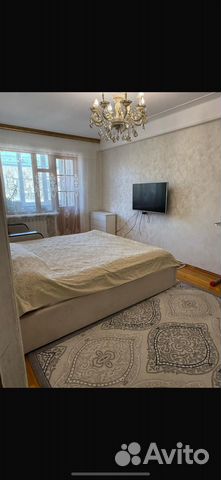 

1-к. квартира, 38 м², 2 кровати