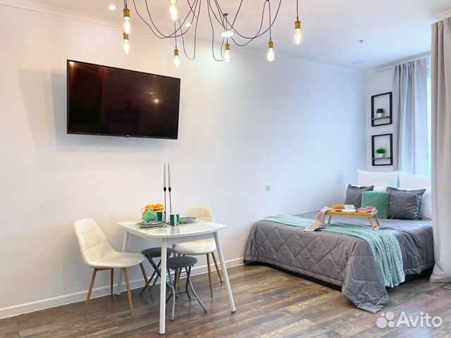 

Квартира-студия, 35 м², 2 кровати
