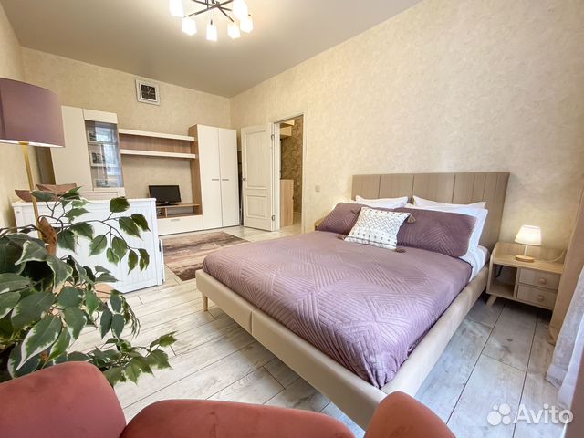 

1-к. квартира, 35 м², 2 кровати