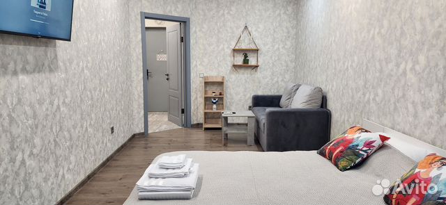 

1-к. квартира, 41 м², 2 кровати