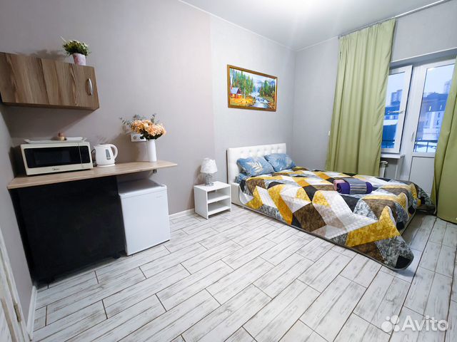 

Квартира-студия, 15 м², 1 кровать