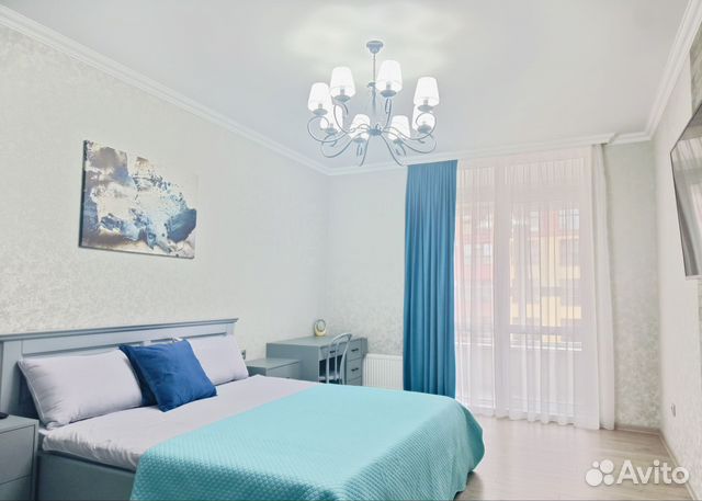 

1-к. квартира, 45,7 м², 2 кровати