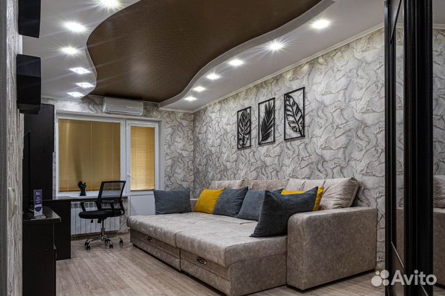 

1-к. квартира, 42 м², 2 кровати