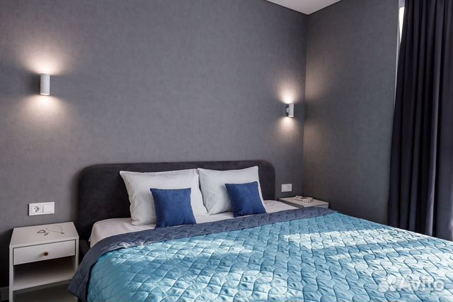 

1-к. квартира, 45 м², 2 кровати