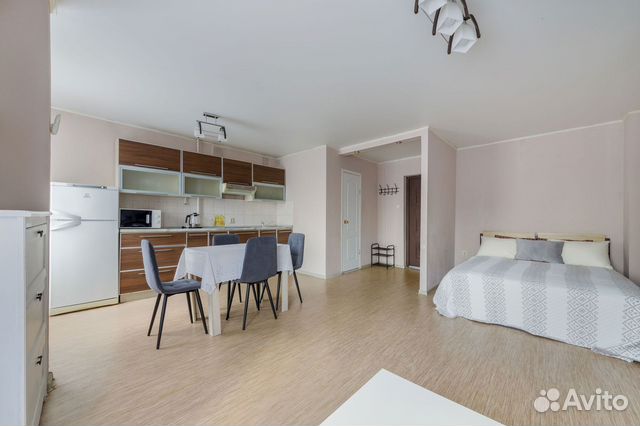 

1-к. квартира, 42 м², 2 кровати