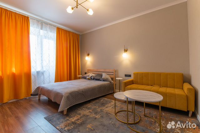 

1-к. квартира, 34 м², 3 кровати