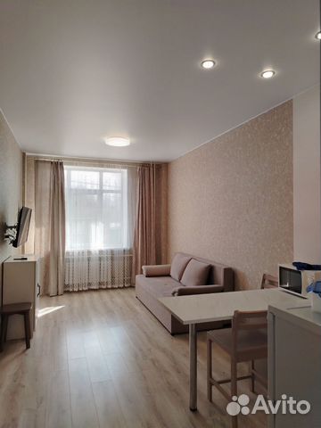 

Квартира-студия, 28,5 м², 1 кровать