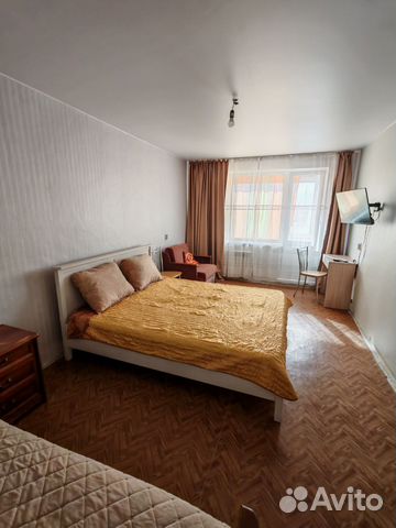 

1-к. квартира, 36 м², 3 кровати