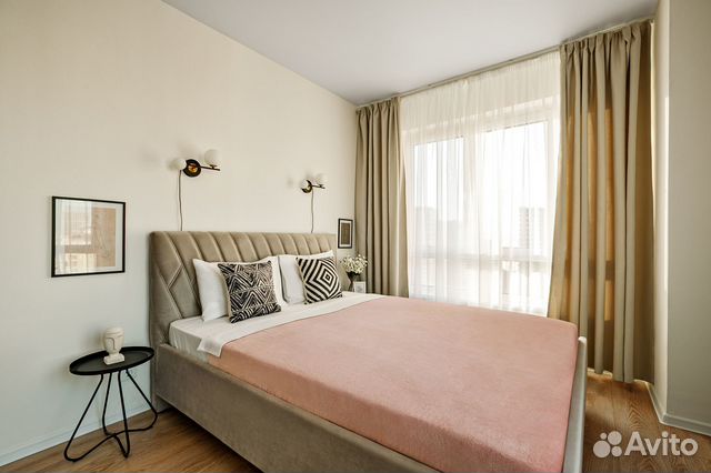 

1-к. квартира, 35 м², 2 кровати