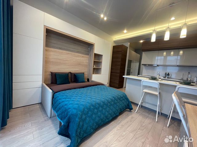 

Квартира-студия, 25 м², 1 кровать