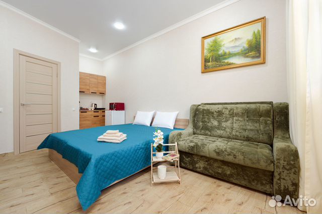 

Квартира-студия, 20 м², 2 кровати