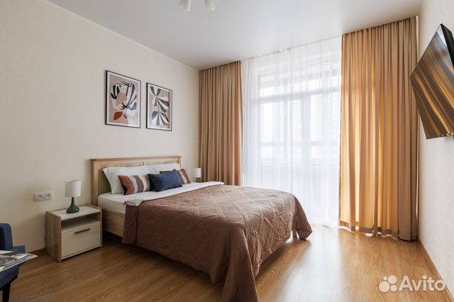 

1-к. квартира, 45 м², 3 кровати